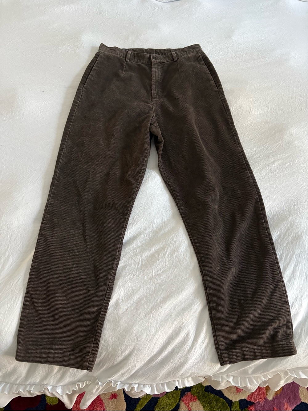 Lands End Brown Corduroy Pants